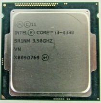 Intel SR1NM i3-4330 Dual-Core 3.50GHz 5.00GT/s DMI2 4MB L3 Cache LGA1150... - £12.27 GBP