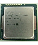Intel SR1NM i3-4330 Dual-Core 3.50GHz 5.00GT/s DMI2 4MB L3 Cache LGA1150... - £12.26 GBP