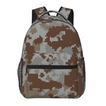 Camouflage Camo school backpack back pack  bookbag  for boys  kids small daypack - £21.32 GBP