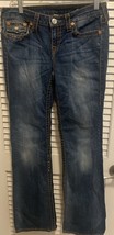 True Religion Jeans Women&#39;s 29 Low Rise Slim Bootcut Y2k Western Cowgirl - $21.99