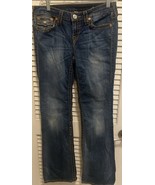 True Religion Jeans Women&#39;s 29 Low Rise Slim Bootcut Y2k Western Cowgirl - $30.07 CAD