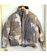 New AllSaints Novern Reversible Puffer Camo Jacket in Khaki/Black Size L... - $4,327.67 MXN