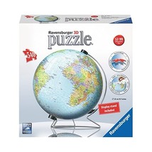 Ravensburger The World on V-Stand Globe 540 pc 3D Jigsaw Puzzle  - $64.00