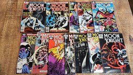Moon Knight #2 3 7 9 11 12 16 20 21 23 26 30 Marvel Comics Lot of 12 FN/... - £77.19 GBP