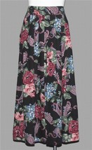 VTG Kathie Lee Floral Roses Paisley Vintage Tapestry Look Midi Skirt Wm&#39;s 8 EXC - £18.49 GBP