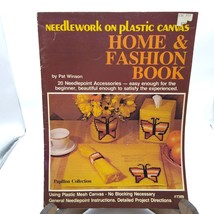 Vintage Plastic Canvas Patterns, Home and Fashion Book by Pat Winson, 1980 - $7.85