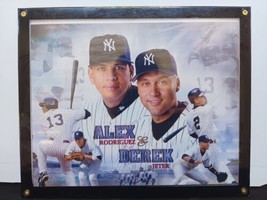 Derek Jeter - Alex Rodriguez - New York Yankees  8x10 Color Photo in a Frame - £14.62 GBP