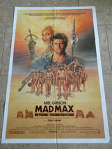Mad Max Beyond Thunderdome - Movie Poster With Mel Gibson &amp; Tina Turner - £31.38 GBP