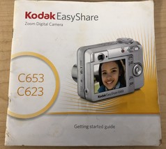 Kodak C653 C623 Digital Camera Manual/User&#39;s Guide - $8.27