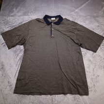 Bobby Jones Collection Polo Shirt Mens Adult XXL Beige Blue Casual Golf ... - £20.22 GBP