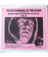 Peter Gabriel Vintage LP At The Roxy From 1977 with Fripp Hunter Larry F... - £62.81 GBP