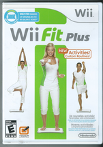 Wii Fit Plus (Wii, 2009) (w/ Manual) (Requires Wii Balance Board, not included) - £8.18 GBP