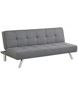 3-Seat Convertible Sofa Bed with High-Density Sponge for Living Room - C... - £337.09 GBP