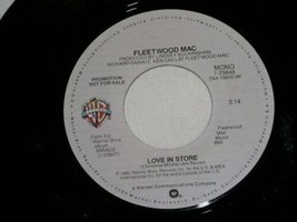 Fleetwood Mac Love In Store 45 Rpm Record Warner Bros Label Promo * - £15.62 GBP