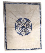 Handmade vintage Tibetan Khaden rug 4.8&#39; x 6.1&#39; (147cm x 187cm) 1970s -1... - $712.20 CAD