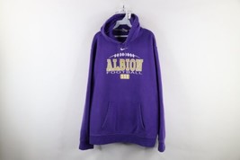 Vtg Nike Mens 2XL Team Issued Albion College Football Hoodie Sweatshirt ... - £66.51 GBP