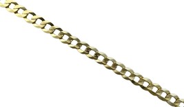 9&quot; Unisex Bracelet 14kt Yellow Gold 414341 - £318.94 GBP