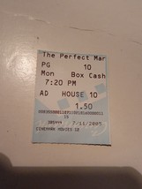 Vintage Movie Ticket Stub The Perfect Man - £6.34 GBP