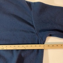 Vintage Auburn Sportswear Men's Blue Fleece Full Zip Pocket Sweatshirt Jacket XL image 12
