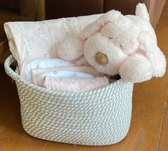 Penelope Puppy Baby Gift Basket - $69.00