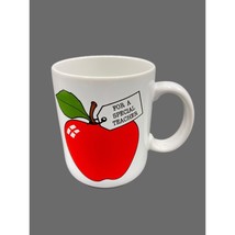 Vintage Hallmark Mug Special Teacher Red Apple Coffee / Tea - $9.87