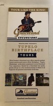 Elvis Presley Graceland Excursions Travel Brochure Tupelo Birthplace BR10 - $7.91