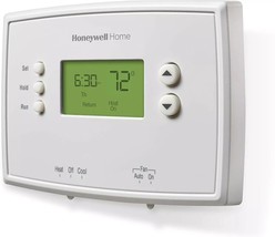 Honeywell Home RTH2410B 5-1-1 Day Programmable Thermostat White Digital ... - $17.68