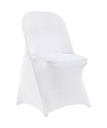 VEVOR White Stretch Spandex Chair Covers - 30 PCS, Folding Kitchen Chair... - €63,54 EUR
