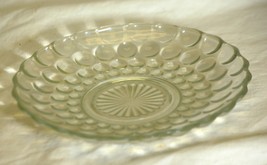 Bubble Clear Saucer Anchor Hocking USA - £10.16 GBP