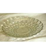 Bubble Clear Saucer Anchor Hocking USA - £10.19 GBP