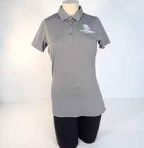 Under Armour Freedom Wounded Warrior Gray Short Sleeve Polo Shirt Women&#39;... - £51.95 GBP