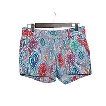 Lilly Pulitzer Callahan Short Shorts Multi Let Minnow Coral Blue ~ Women Sz 2 - £16.47 GBP