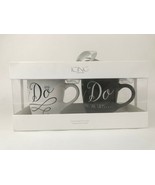 SET of 2  Porcelain Coffee Tee Mugs THE BRIDE THE GROOM + Gift Box FUNNY... - £15.35 GBP