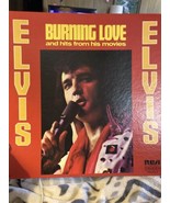 Elvis Vinyl Record Burning Love And Hits From His Movies - £5.71 GBP