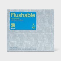 Up&up Flushable Cleansing Wipes Fresh Scent Aloe Vitamin E 8pk 60ct - $345.33 Up&up Flushable Cleansing Wipes Fresh Scent Aloe Vitamin E 8pk 60ct - $345.33 MXN