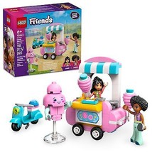 LEGO Friends Cotton Candy Stand and Scooter - Building Toy Pretend Play Set for - £15.60 GBP