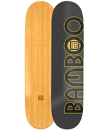 Natural Circle Graphic Bamboo Skateboard ( Complete Skateboard) - £103.11 GBP
