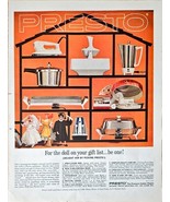 1964 Vintage Print Ad-Presto Kitchenware The Pressure Cooker People -VTG - $198.44 MXN