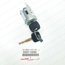Genuine 69057-20480 For Toyota Cylinder &amp; Key Set, Ignition Switch Lock - £97.12 GBP