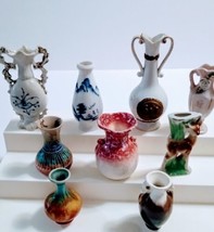 vintage lot of small vases made in Japan - $24.75