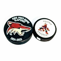 Phoenix Coyotes 2014-2015 NHL Hockey Puck Kids Post-Game Slapshot and Mi... - £8.38 GBP