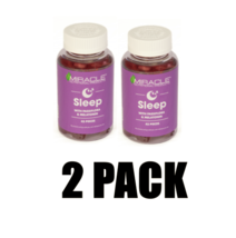 2 Pack SLEEP With Passiflora &amp; Melatonin Gummies  Sleep Aid Insomnia Calming - £21.79 GBP