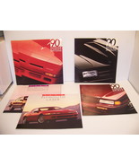 1990 PLYMOUTH LASER SUNDANCE DODGE SPIRIT DAYTONA SALES BROCHURES (6) - $42.91 CAD