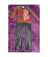 Freddy Krueger Costume pajamas dress up Size 12 - £10.85 GBP