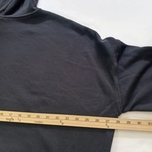 Bella + Canvas Fleece Collection Men's Black Sweatshirt Pullover Hoodie Size XL image 13