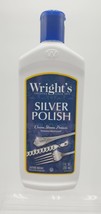 Wright&#39;s Silver Polish Cleans Shines Protects 7 fl oz Tarnish Resistant - $10.38