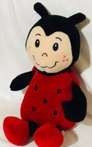 NATIONAL ENTERTAINMENT NETWORK NEN  PLUSH  RED PLUSH 12” BLACK LADYBUG L... - $27.99