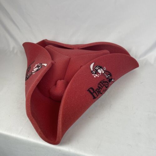 Pirates Of The Cayman Islands Oversized Novelty Hat Red Funny Foam - $18.66
