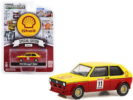1978 Volkswagen Rabbit #11 Pro Rally Yellow Red Shell Oil Shell Oil Spec... - $18.35