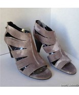 NEW Donald J. Pliner Thora Taupe Resort Suede Strappy Heel (Size 9.5) - £23.52 GBP